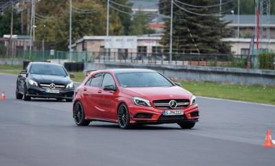 Jaunākie 'Mercedes-Benz' un 'AMG' modeļi Biķernieku trasē
