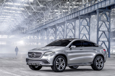 Mercedes-Benz Concept Coupé SUV competitor to the X6!